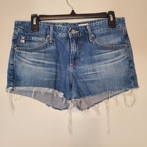 AG The Bonnie Denim Shorts Size‎ 27